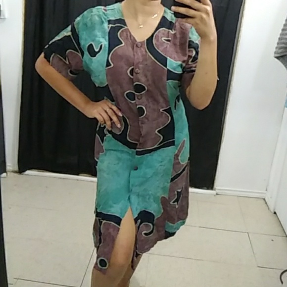 Paw Paw Dresses & Skirts - Batik Tie Back Dress